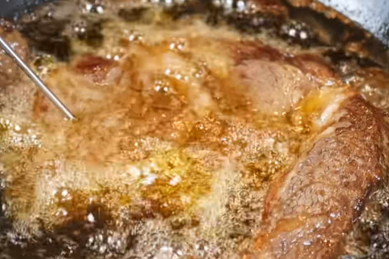 한우 꽃등심 버터