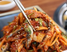 멸치회무침