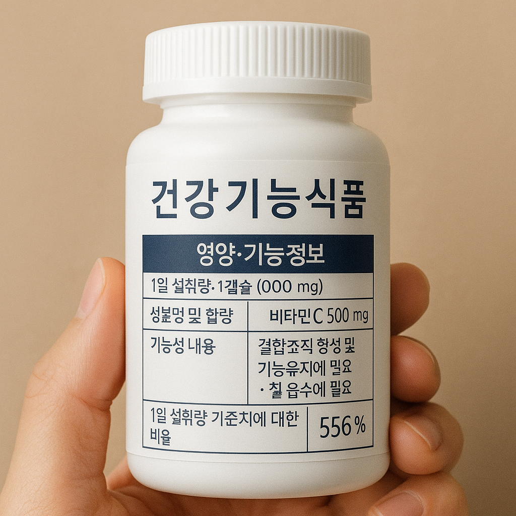 건강기능식품 영양정보