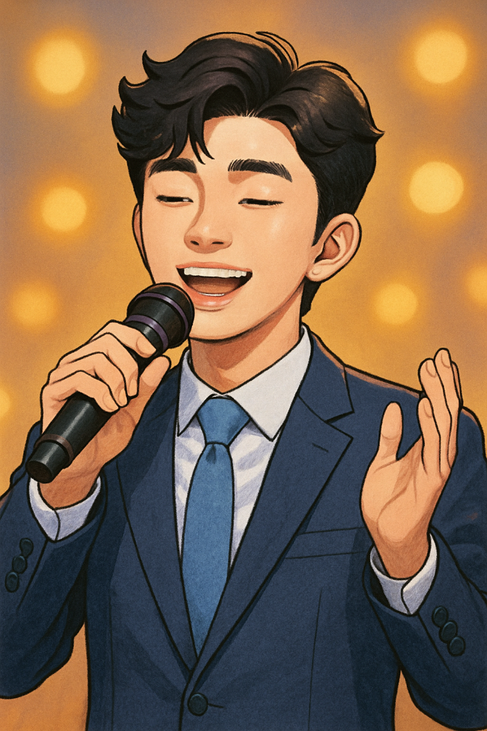 노래하는 남자가수