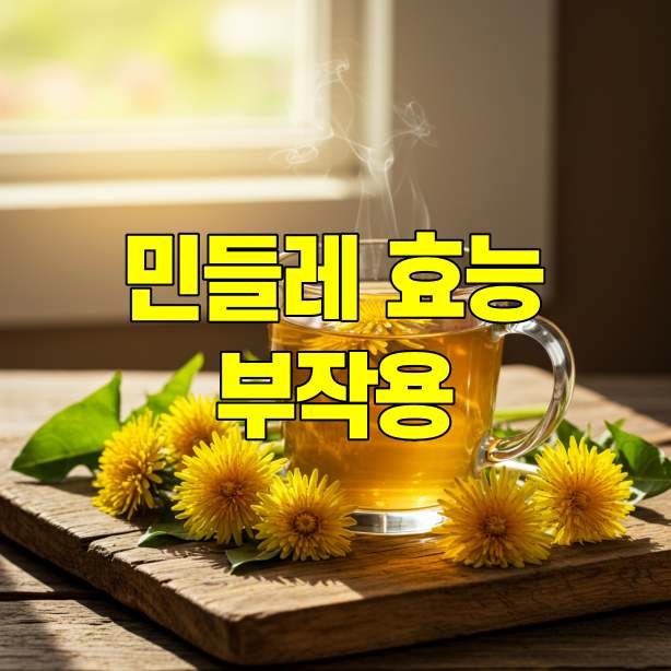 민들레 효능 부작용