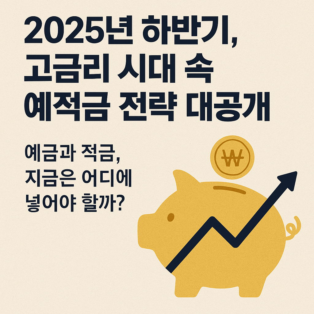예적금 전략 공개