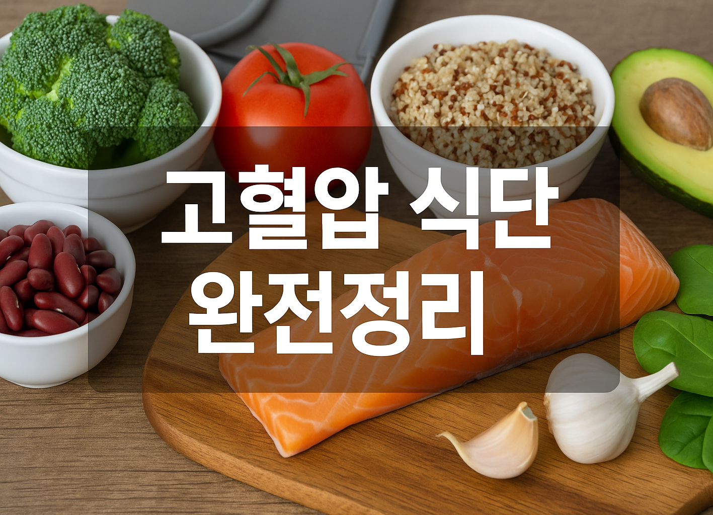 고혈압 식단 완전정리 건강 가이드