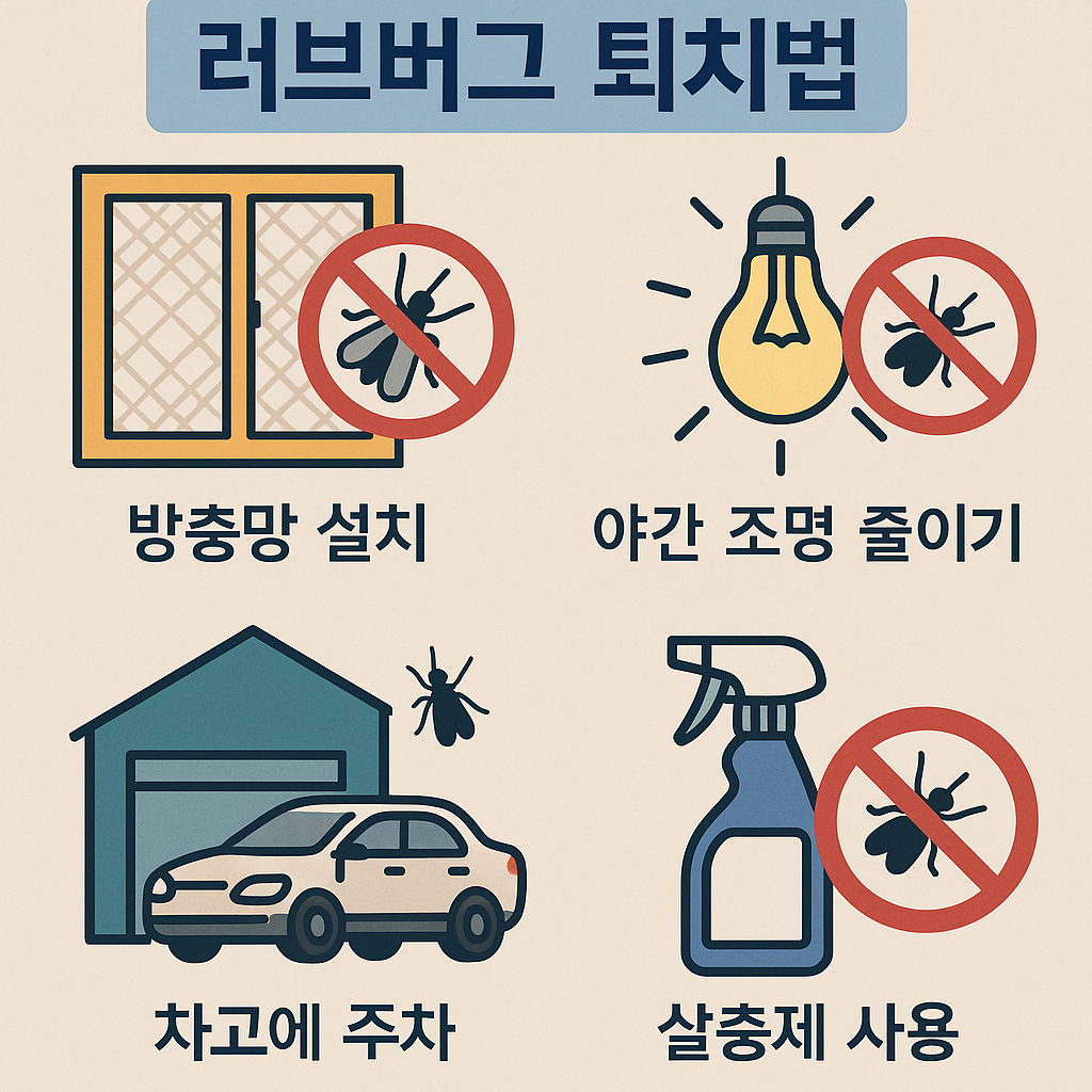 러브버그 퇴치법 상세 가이드