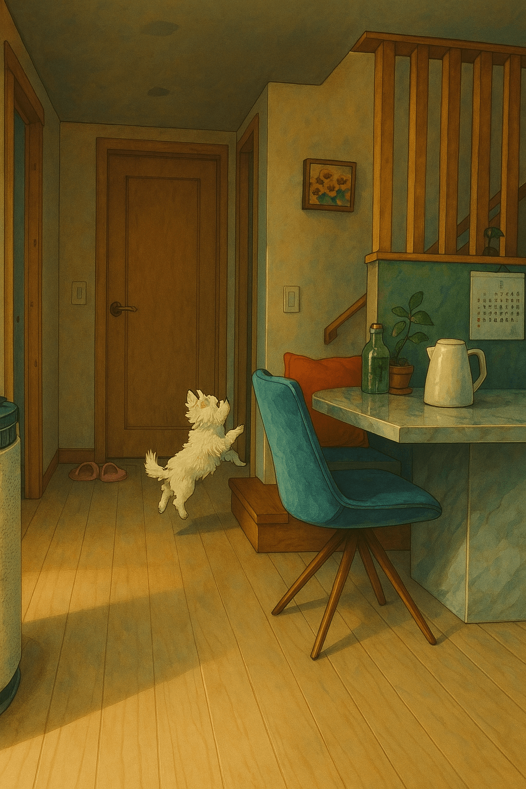 챗GPT 지브리 감성 일러스트