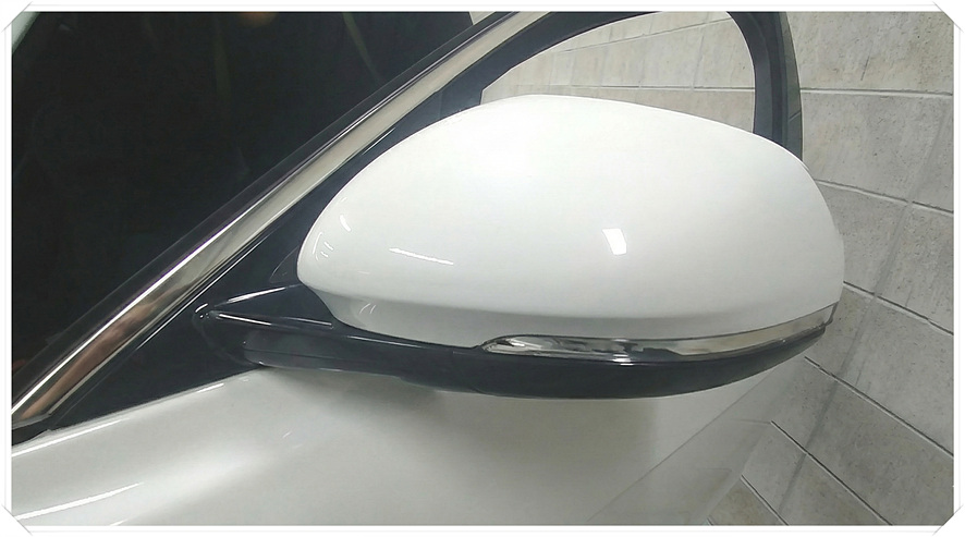 재규어XE중고사이드미러 교체 수리