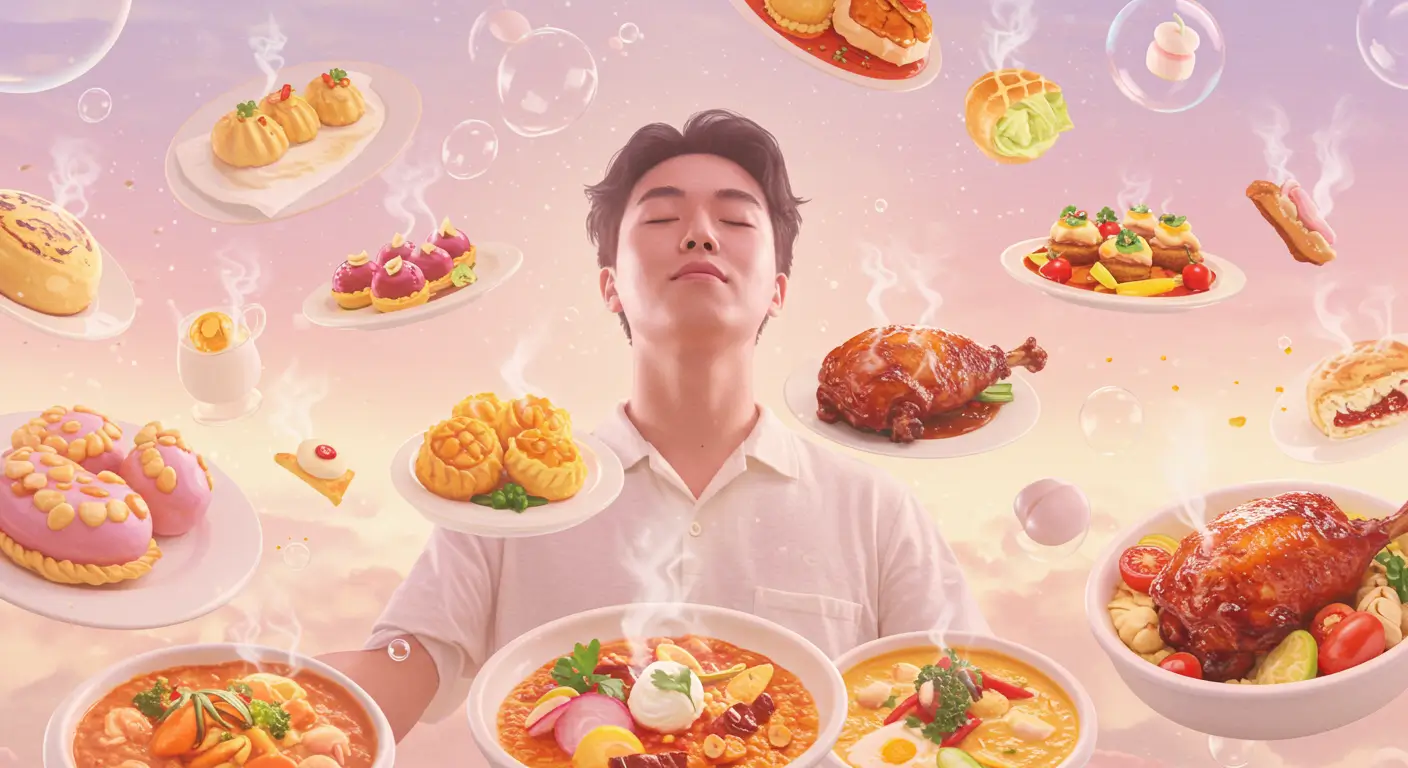맛있는 음식을 먹는 꿈해몽 – 당신의 꿈이 의미하는 것은