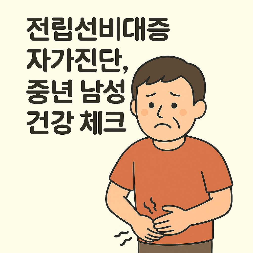 전립선비대증 자가진단 이미지