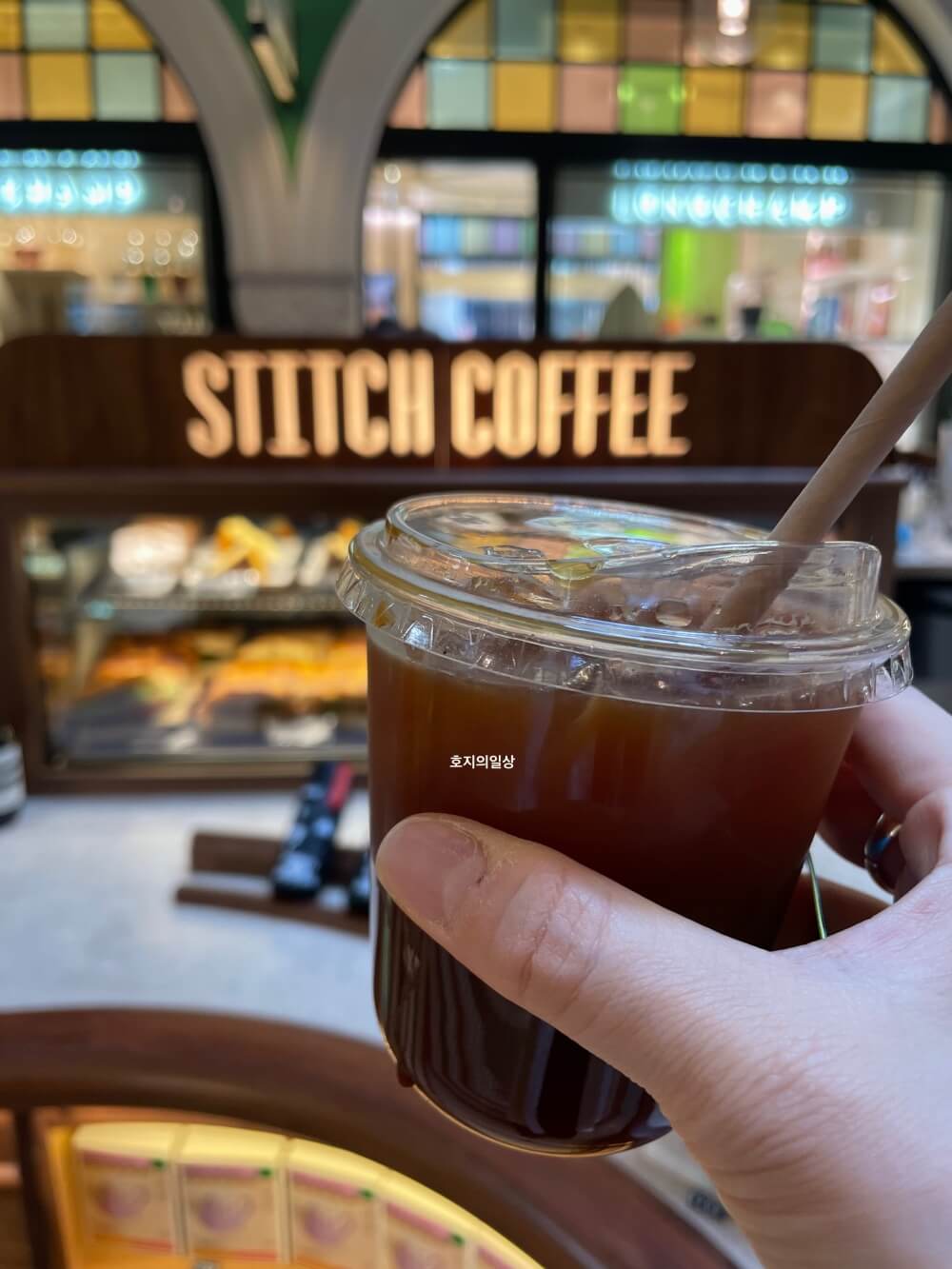 호주 시드니 카페 스티치 커피 - 아이스 롱 블랙