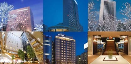 호텔들의 외관 사진