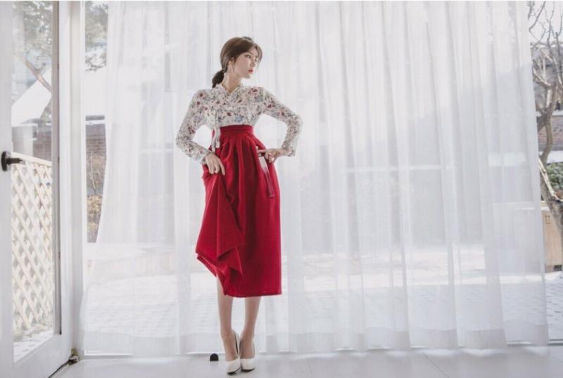 한국 현대화 전통 의상 현대 한복 세트