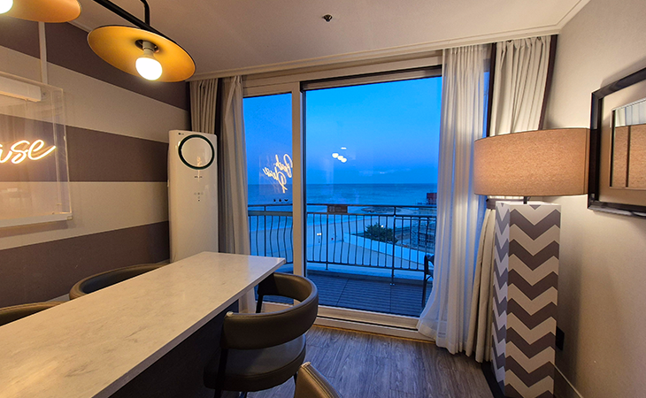 켄싱턴 리조트 설악비치 프리미어 오션뷰 클린룸