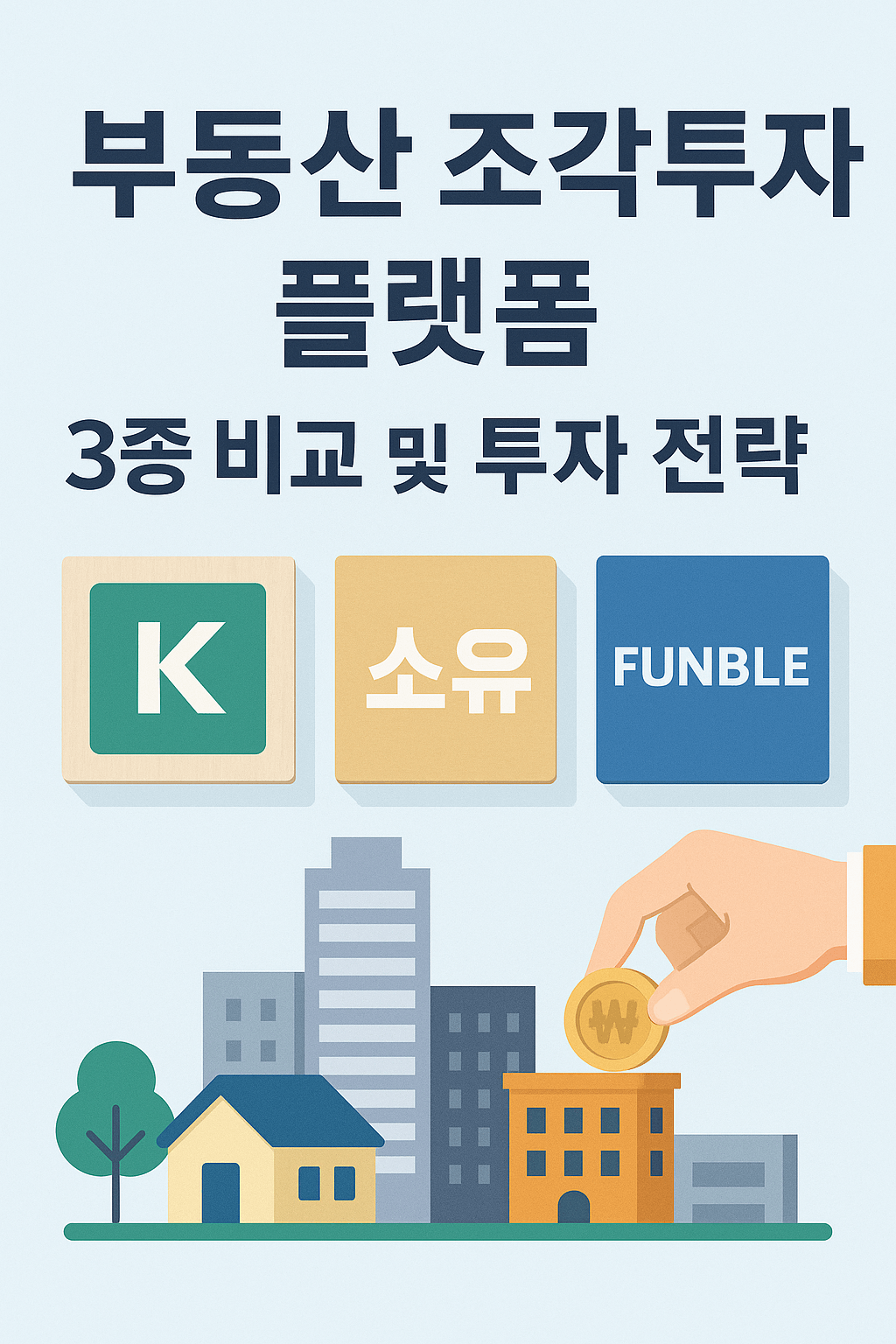 2025년 부동산 조각투자 가이드: 카사&middot;소유&middot;펀블 완전 비교