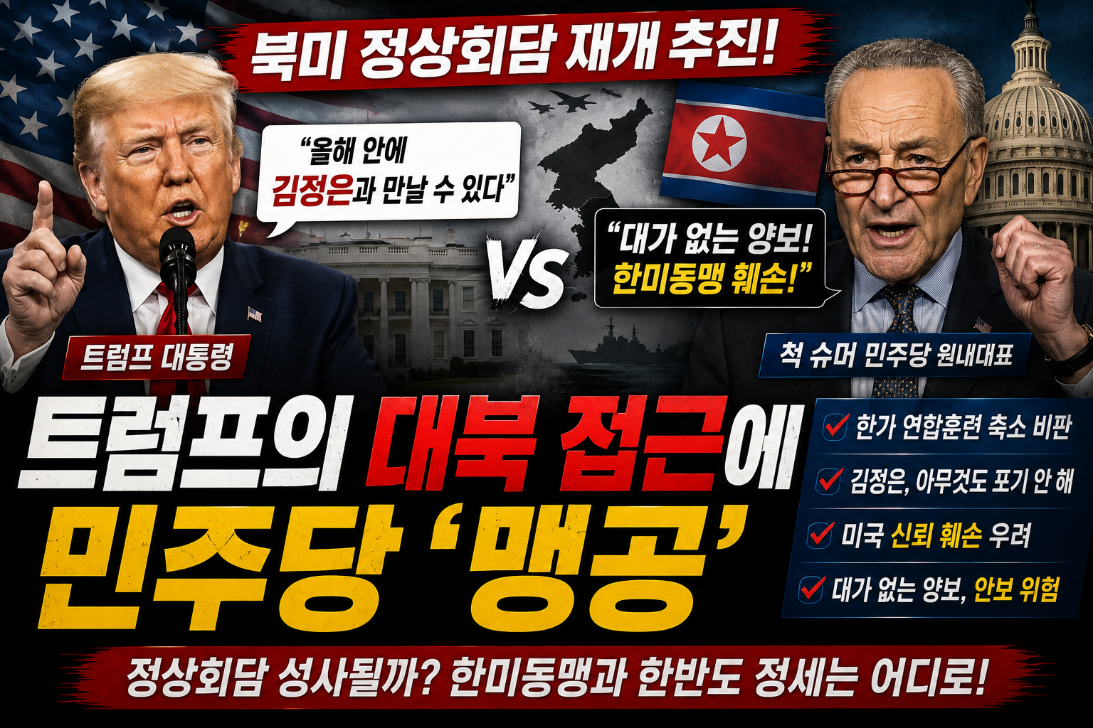 트럼프의 북미 정상회담 추진