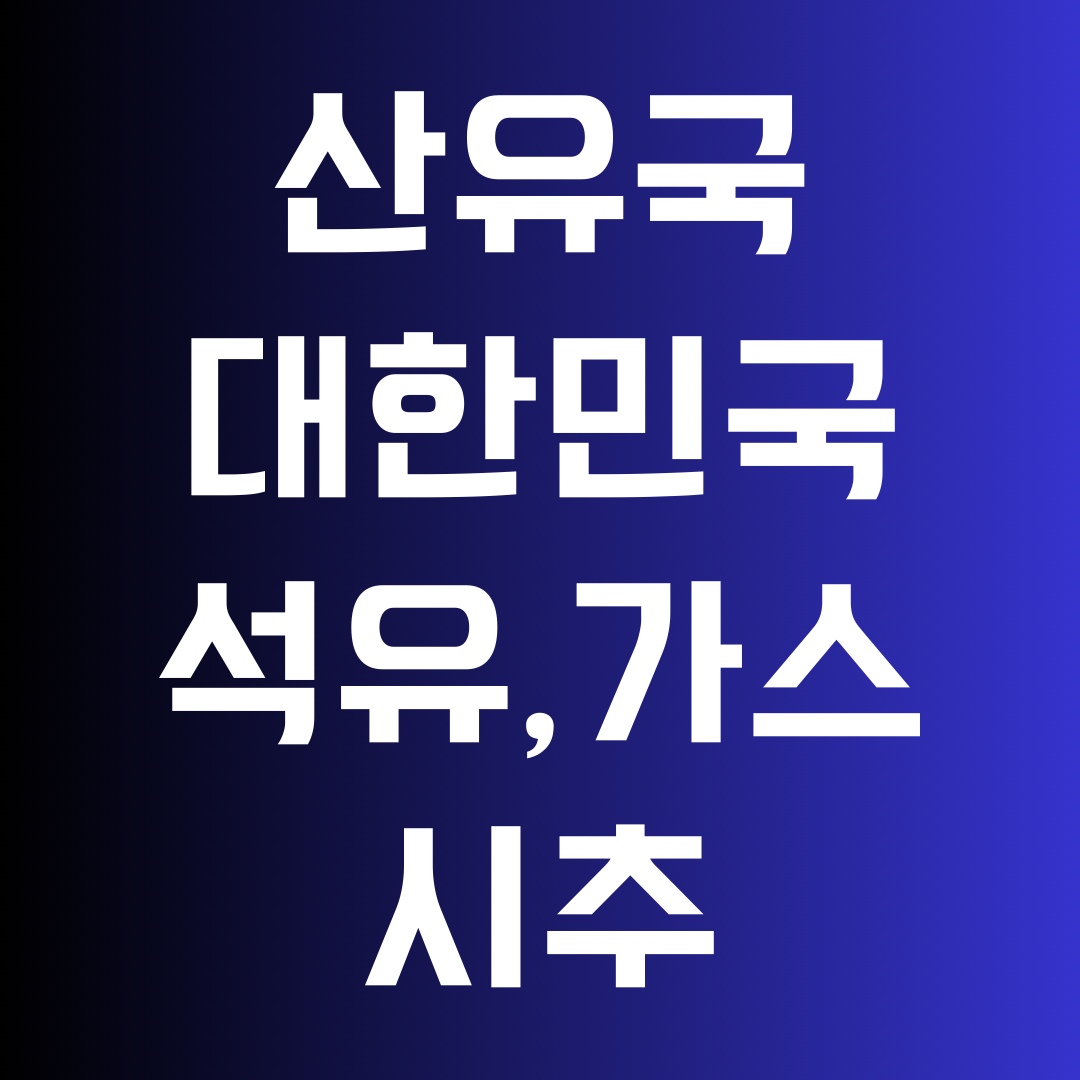 산유국 대한민국