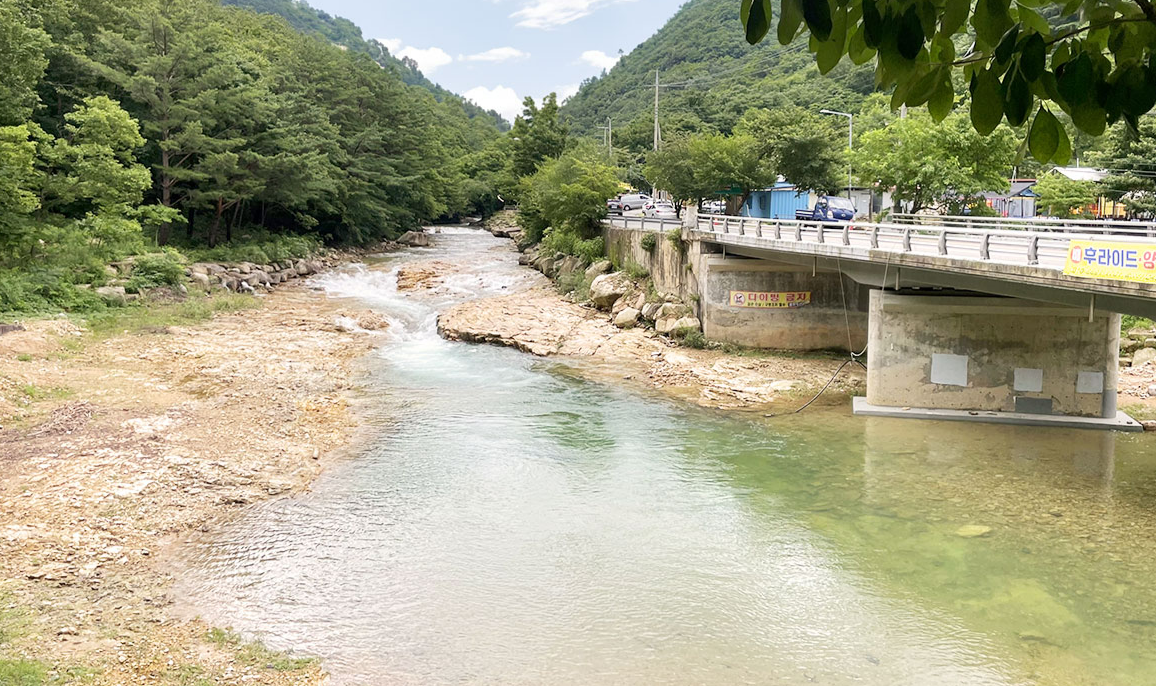 완주계곡 주차장