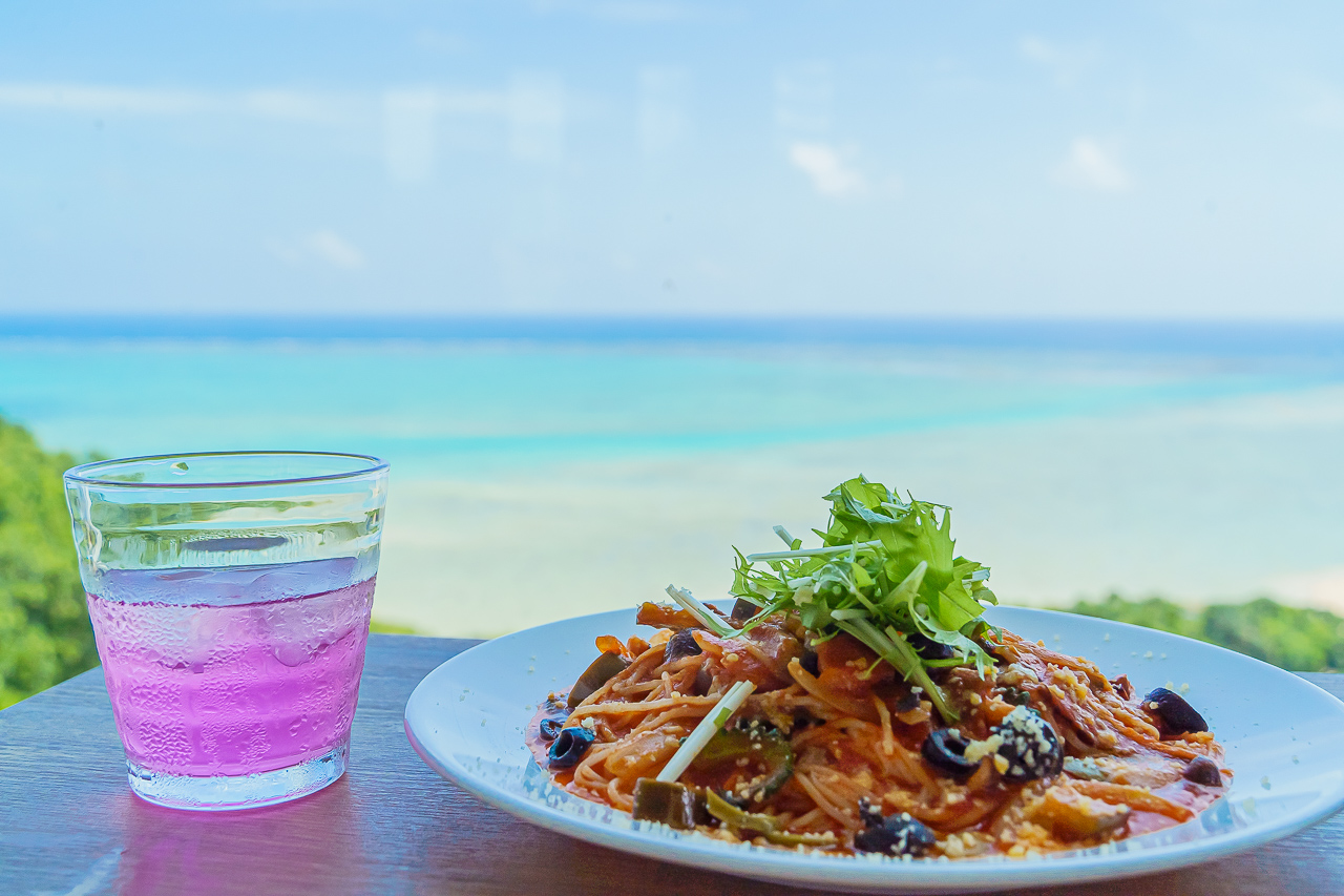 Original article image: Italian Lunch above Hyakuna Beach: Café Yabusachi, Okinawa