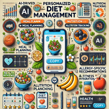 건강 데이터 기반 맞춤형 식단 관리 앱 리뷰 관련 사진