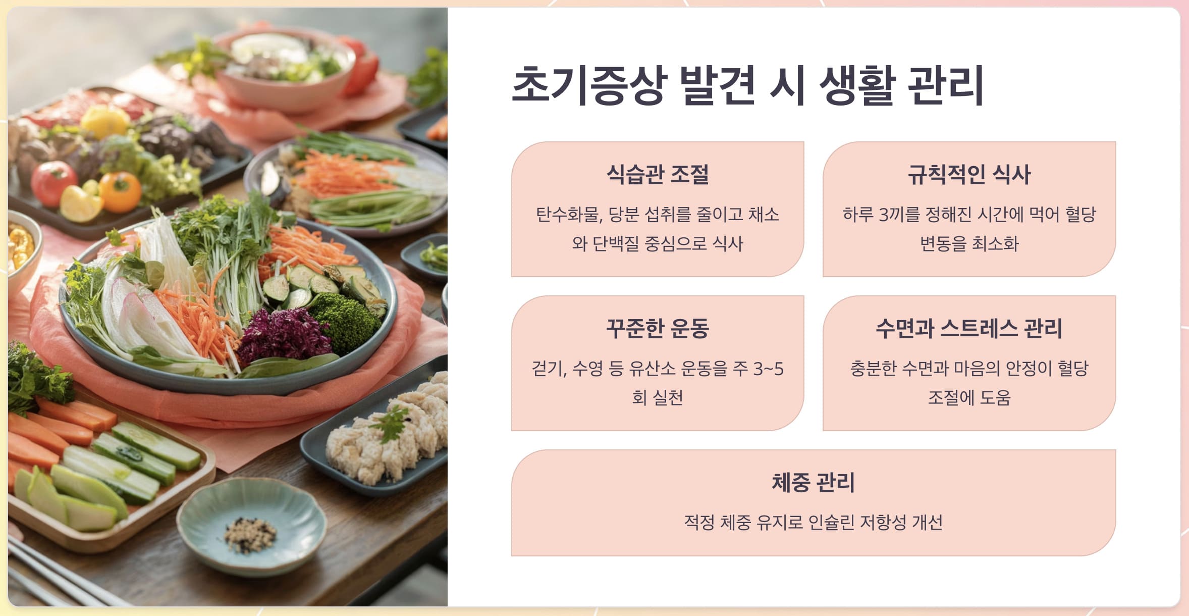 당뇨병 초기증상