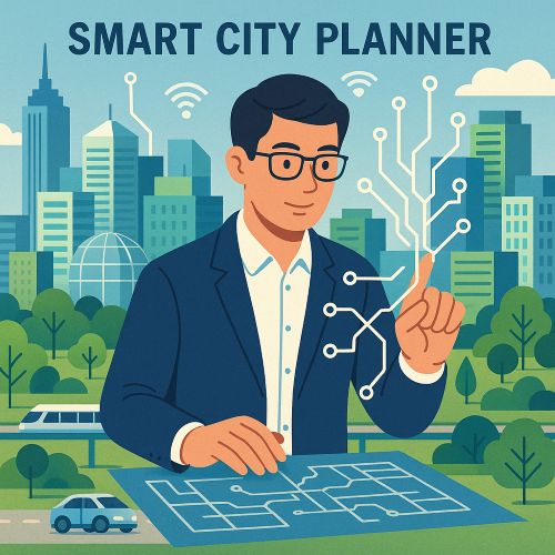 스마트 시티 플래너: 기술과 도시를 연결하는 미래 설계자