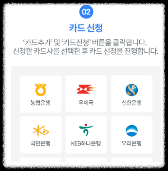 체크카드 신청