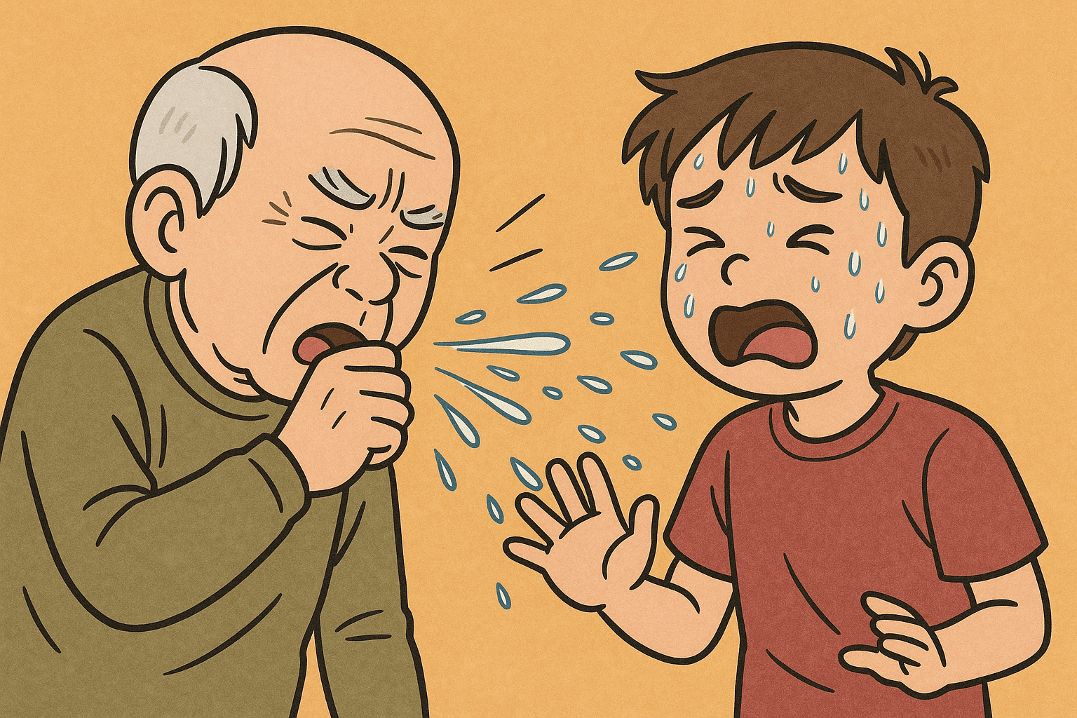 여름 알레르기 비염 사진