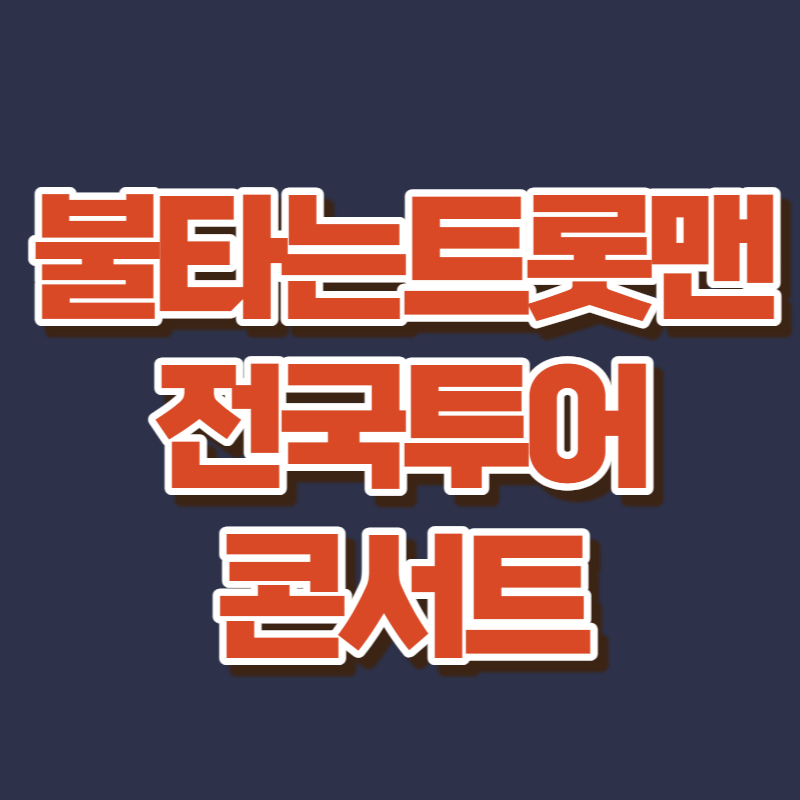 불타는 트롯맨 콘서트