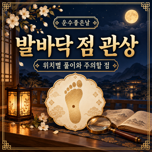 발바닥-점-관상