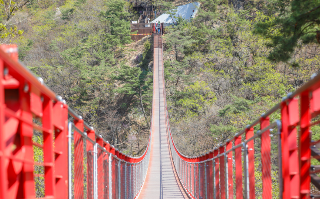 파주 감악산 출렁다리 이미지