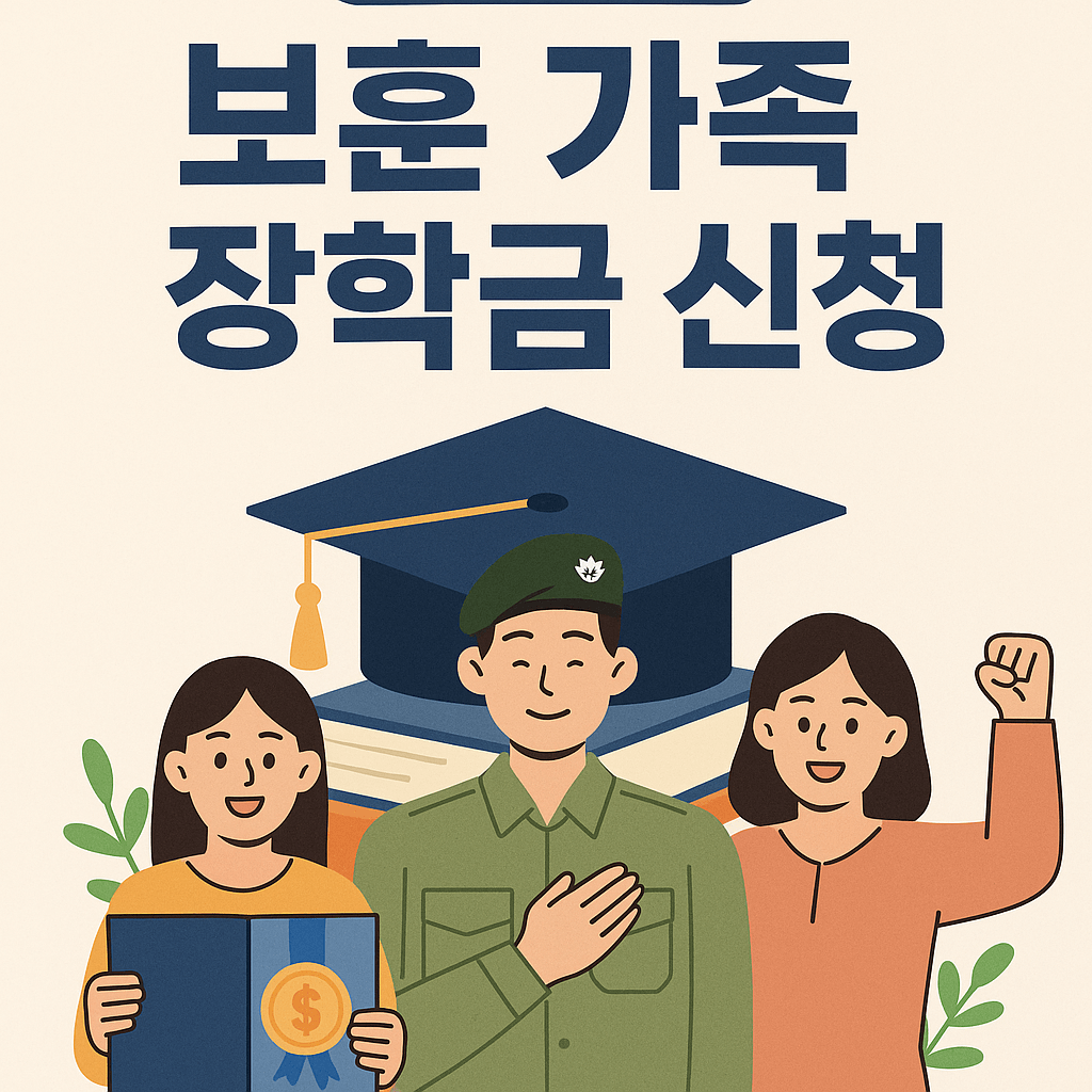 보훈 가족 장학금 신청