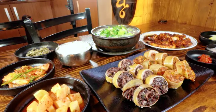 신계숙의 맛터싸이클 다이어리 용궁순대 막창순대 순대국 오징어 불고기 경북 예천 맛집 추천