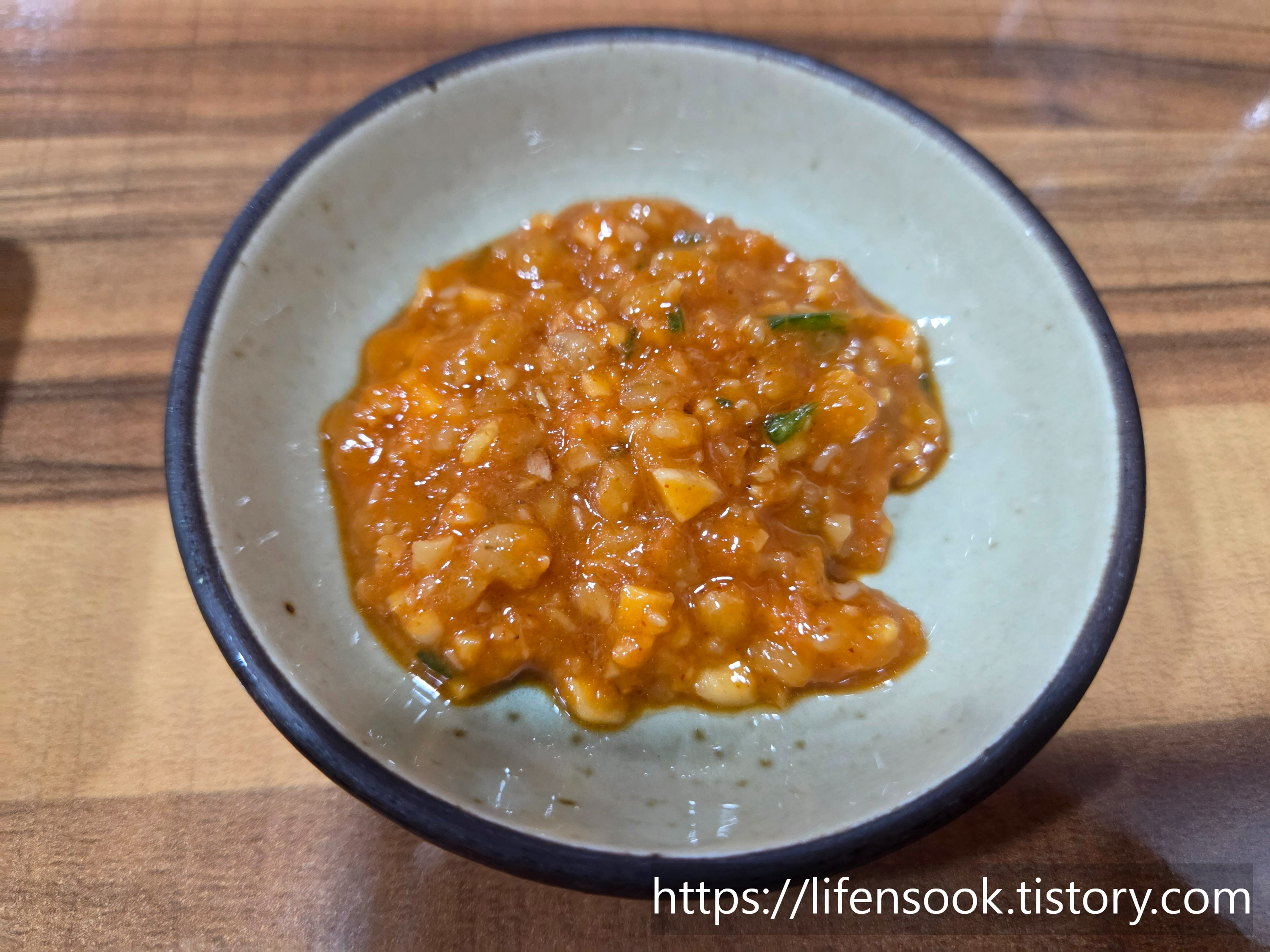 다이와스시 쌈장