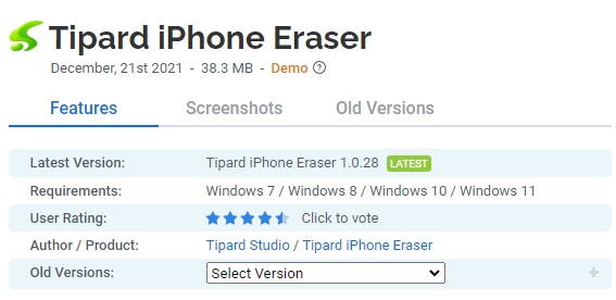 Tipard-iPhone-Eraser