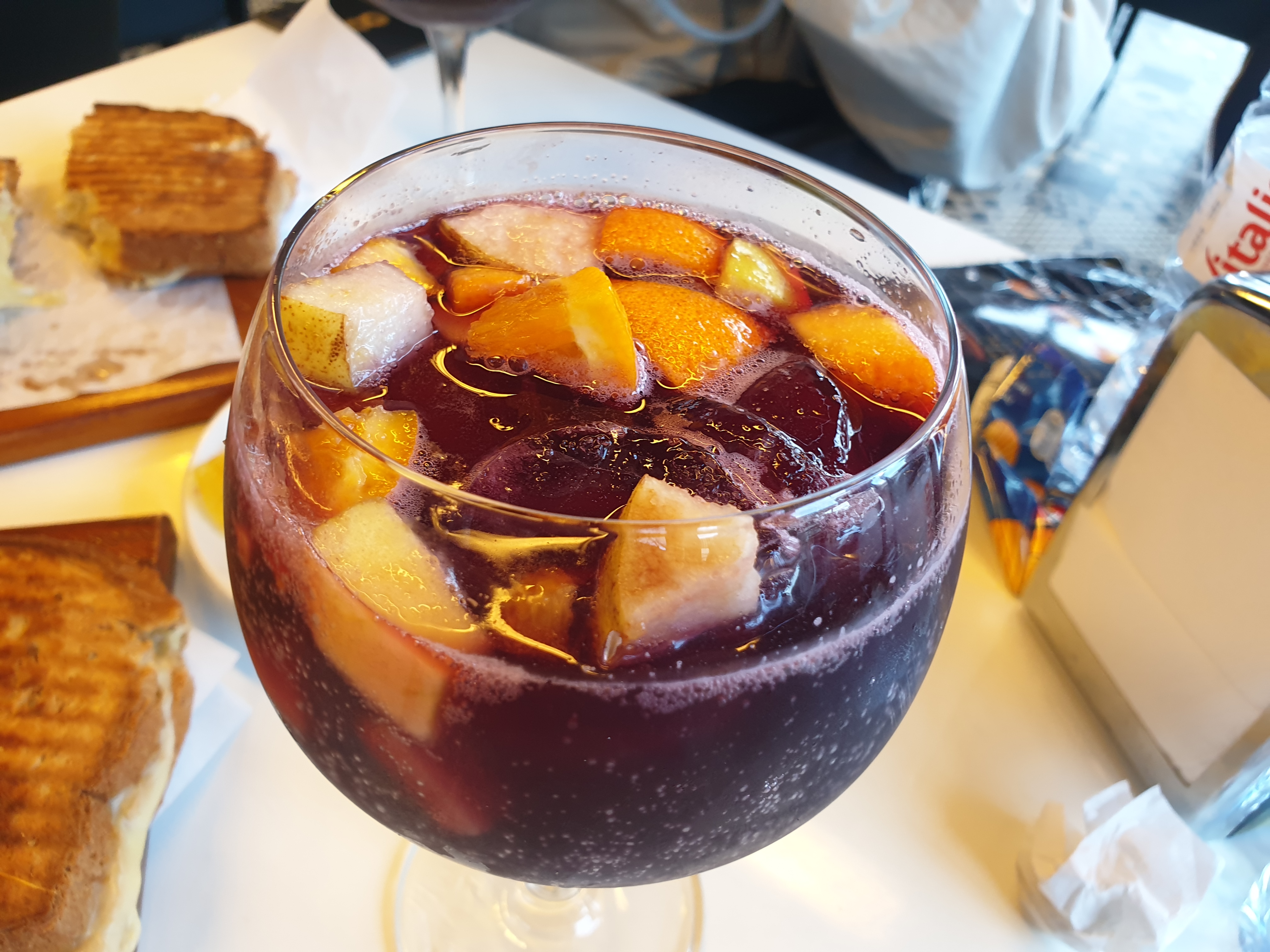 샹글리아 한잔