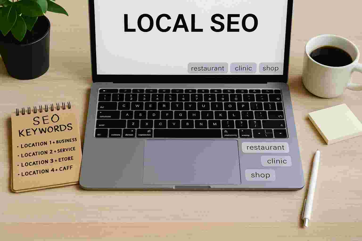 지역명 + 업종 키워드 매칭으로 세분화된 타깃팅 방법