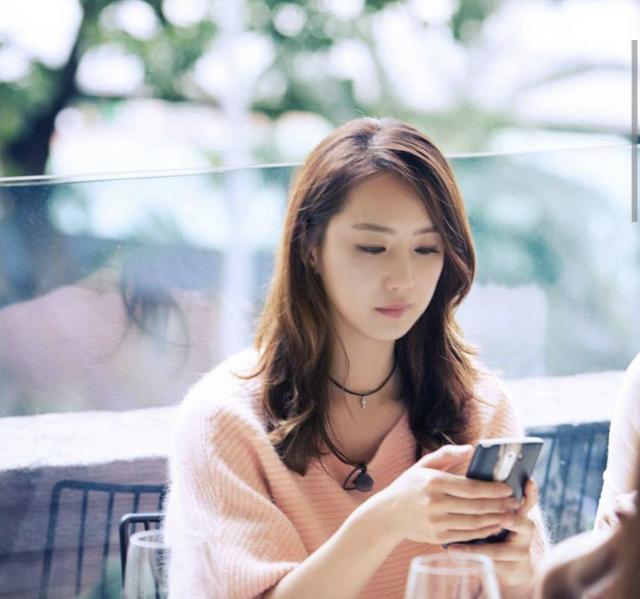 이지애 일상 셀카