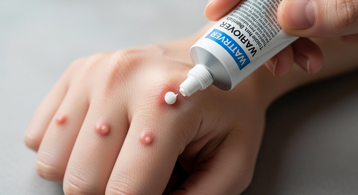 손등 검버섯 제거 연고