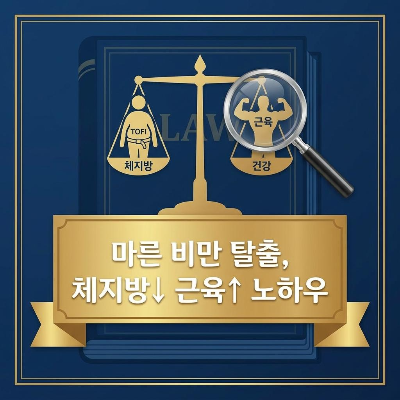 마른 비만(TOFI) 탈출을 위한 체지방 감소 및 근육 증량 병행법