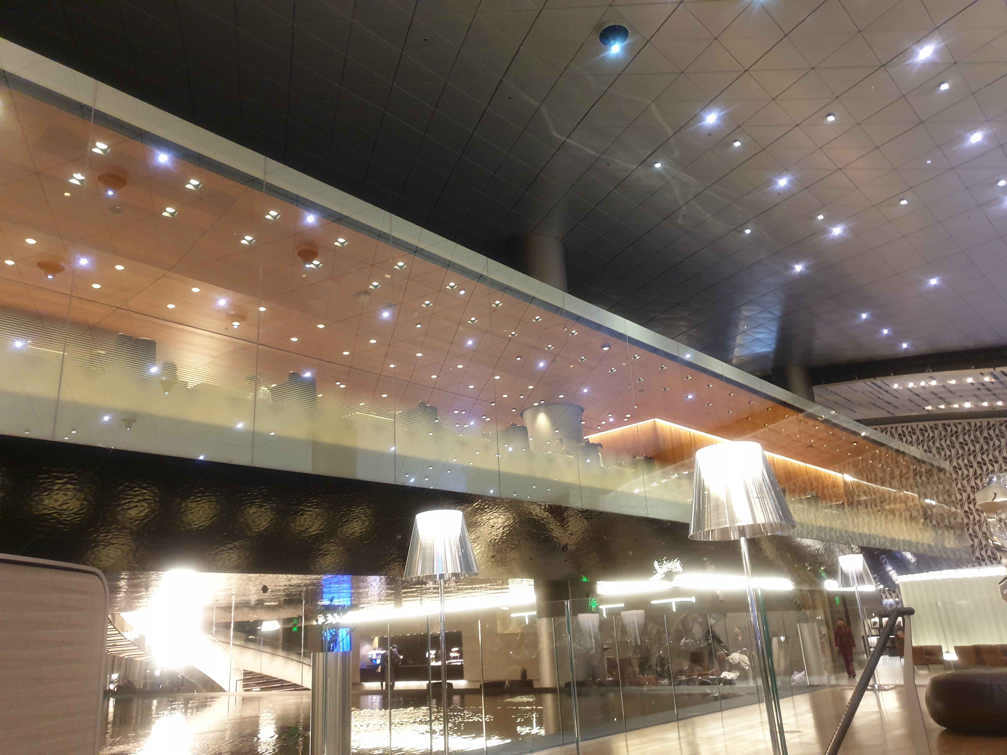 도하공항 비지니스 라운지