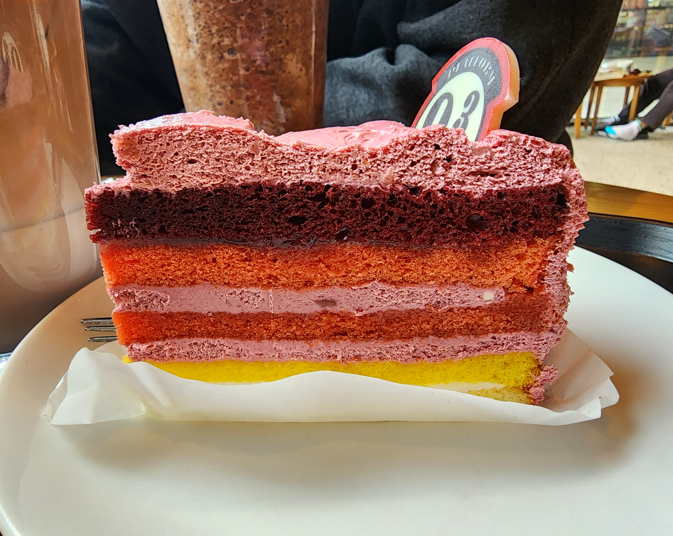 스타벅스승강장케이크