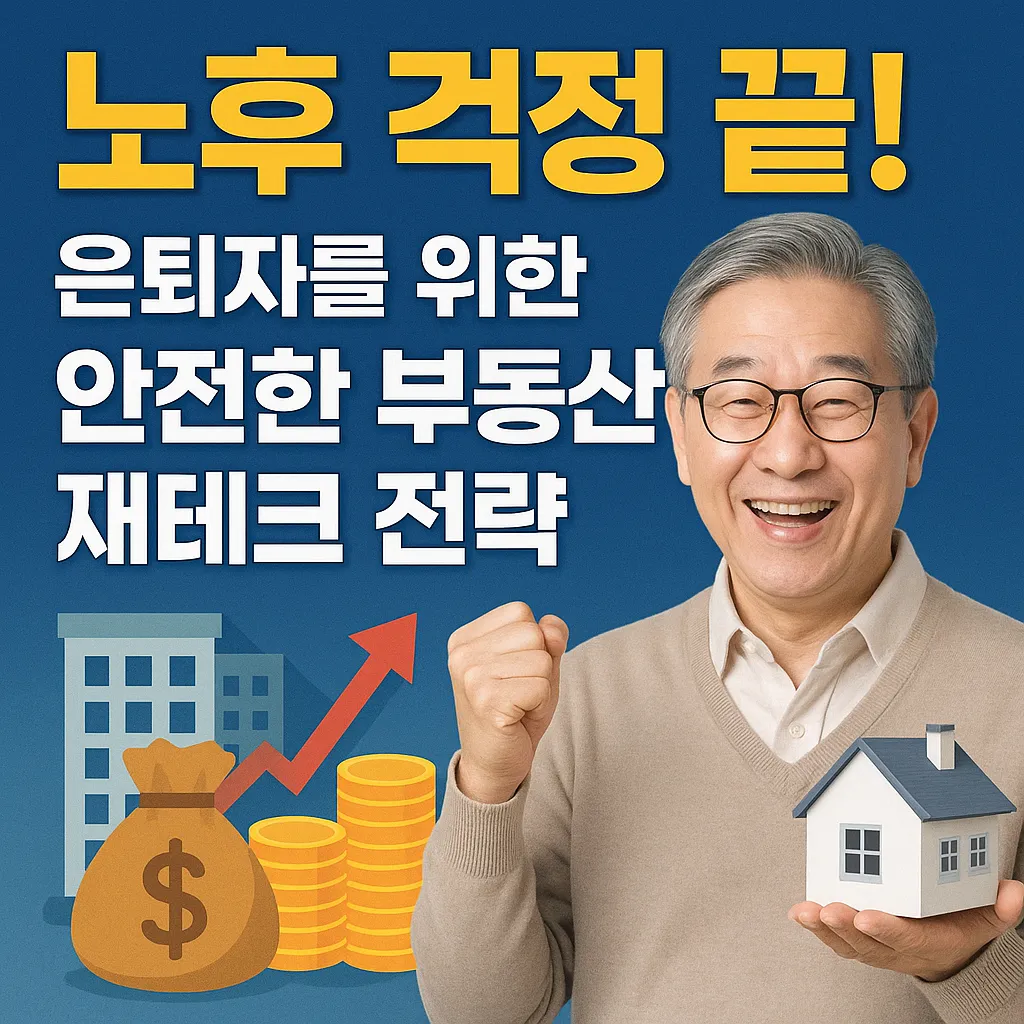 노후 걱정 끝! 은퇴자를 위한 안전한 부동산 재테크 전략