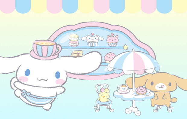 시나모롤의 몽실구름 카페