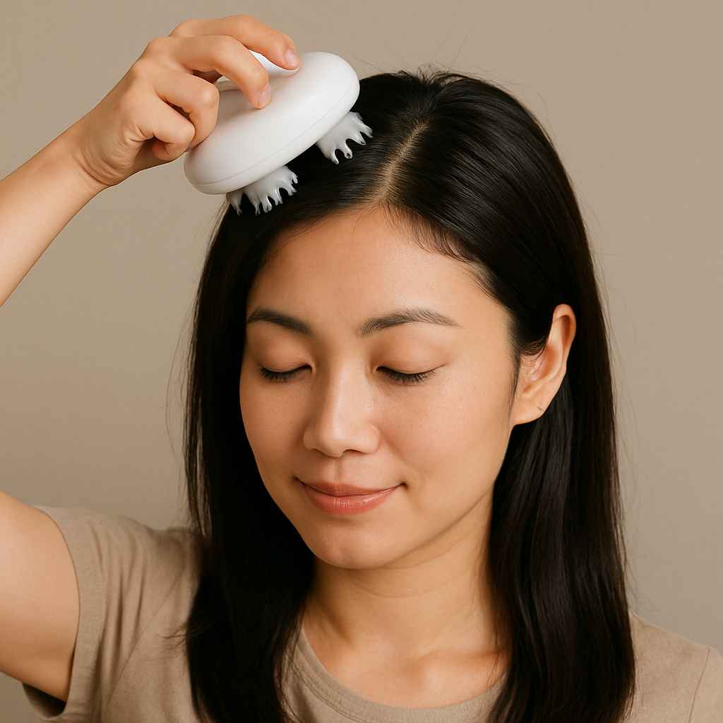 두피 마사지의 효과와 올바른 방법, 이대로 따라만 하세요!
