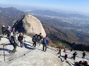 북한산 등산코스 국립공원 둘레길 숨은벽_7