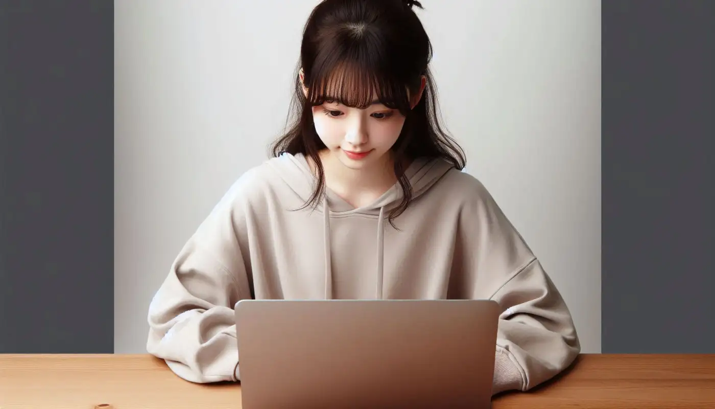 애드포스트-조건을-알아보고-수익창출하는-여성의-모습