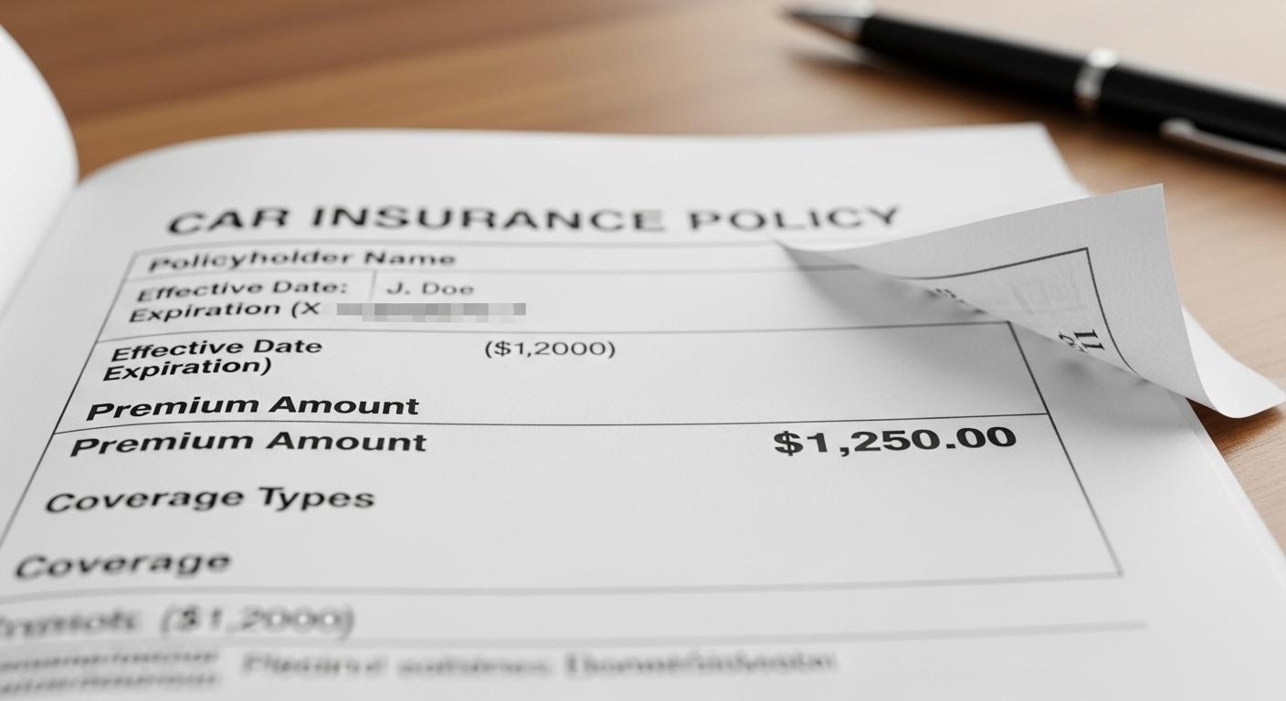 운전자보험 일배책 보험료