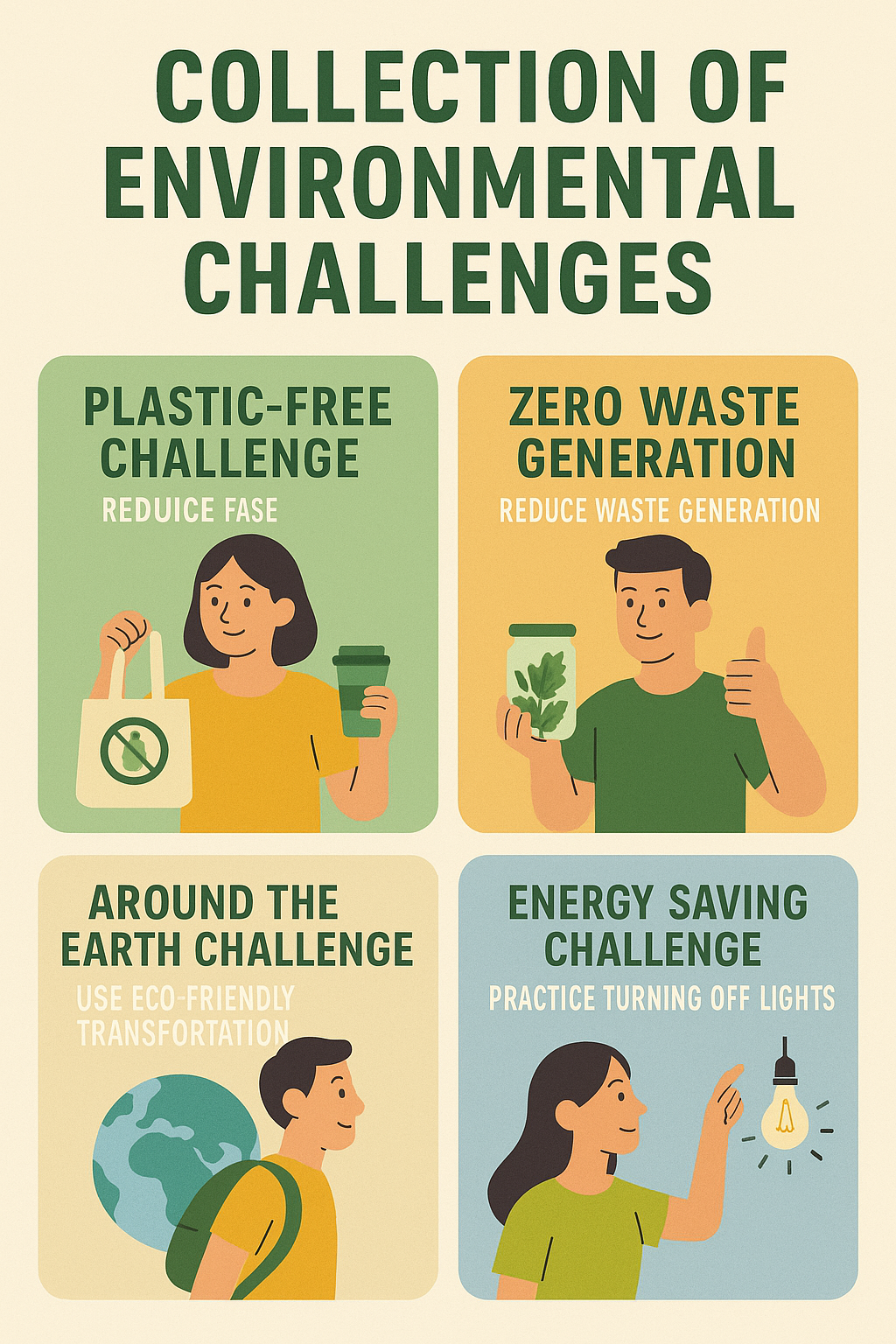 환경 보호 챌린지 모음