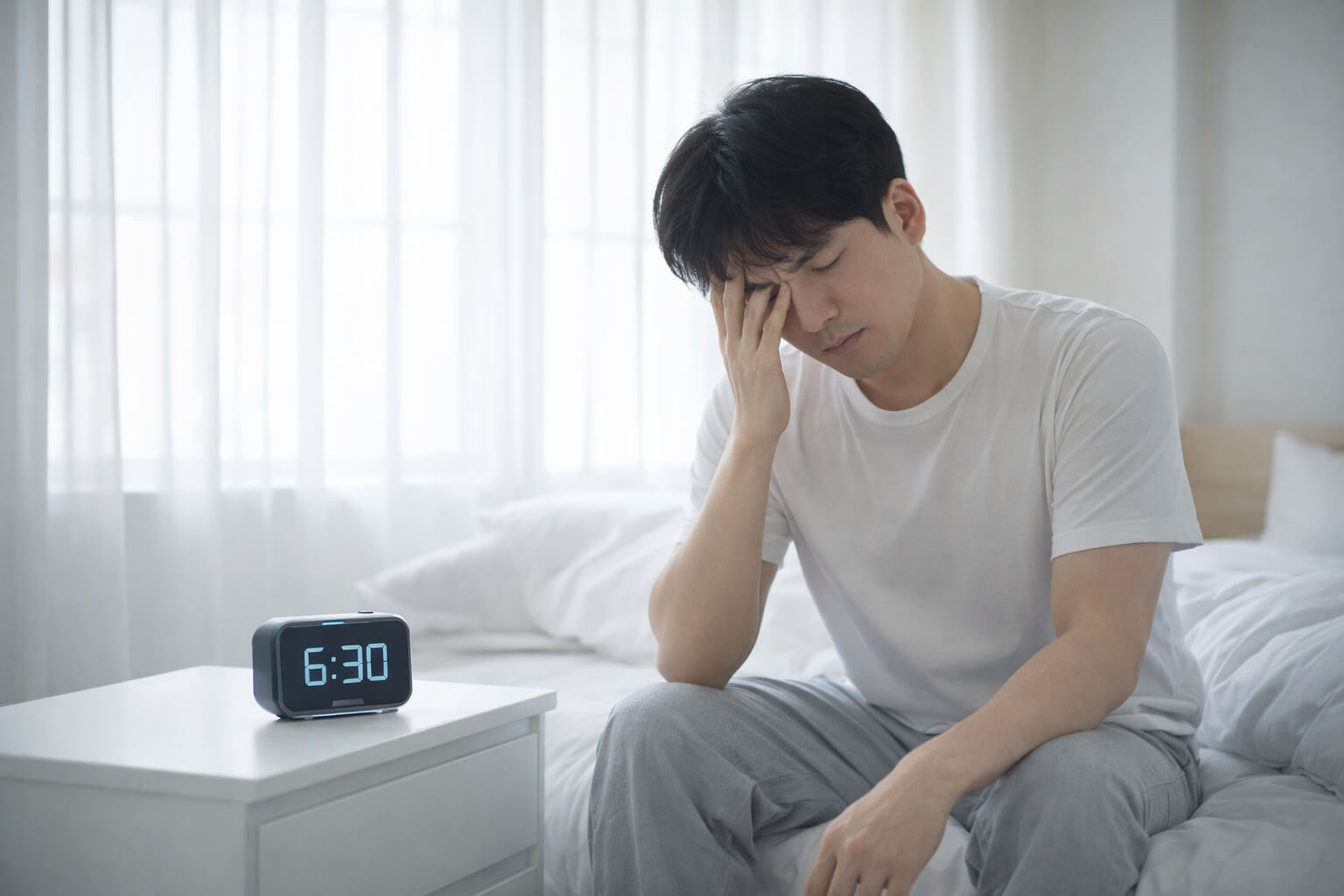 아침에 머리 아픈 이유 7가지 정리