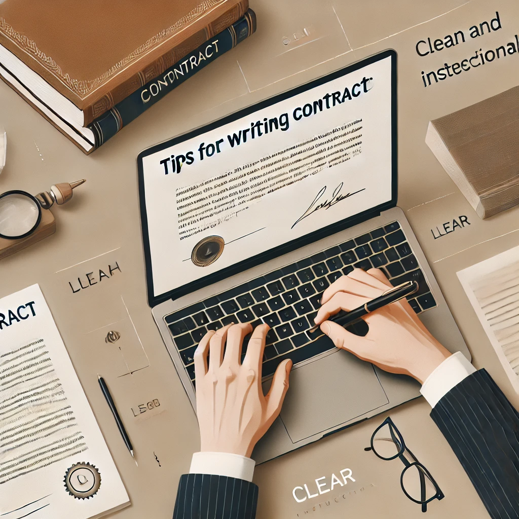 법적 서류를 검토하는 창업자의 모습