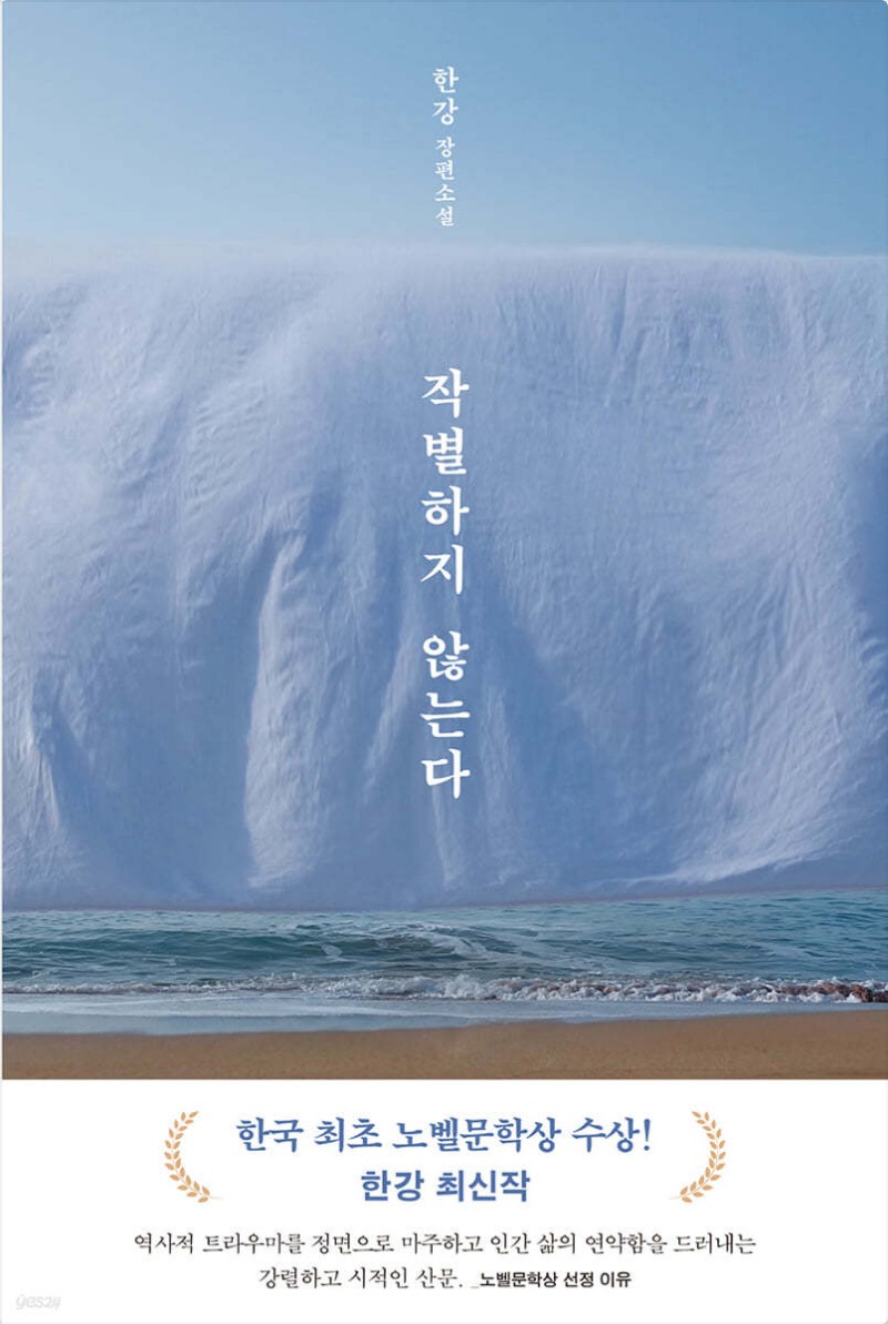 '작별하지 않는다' 책 표지